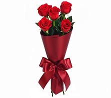 Букет 5 Красных роз Эдлесс Лав в Козмодемьянске