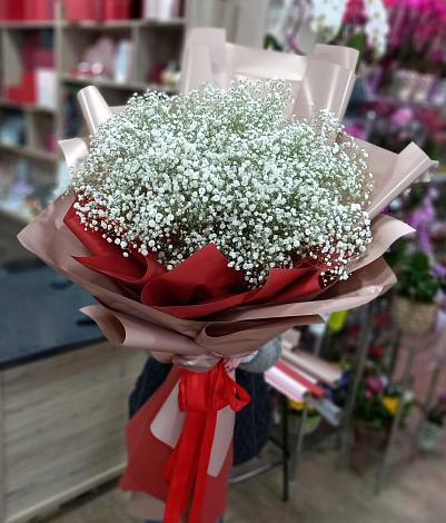 Букет цветов из: Гипсофила в Козмодемьянске
