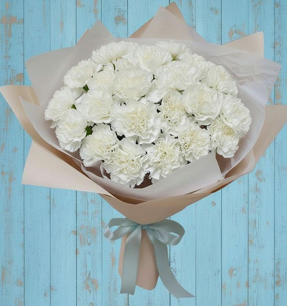 Букет цветов из: Гвоздики в Козмодемьянске