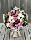 Букет цветов из: Альстромерии, Гвоздики, Розы и Хризантемы в Козмодемьянске