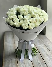 Букет 35 Белых роз в Козмодемьянске