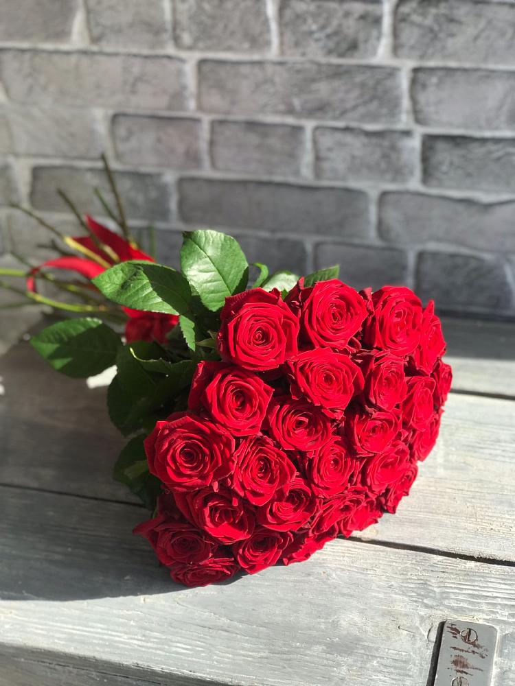Букет Красные розы Фридом в Козмодемьянске
