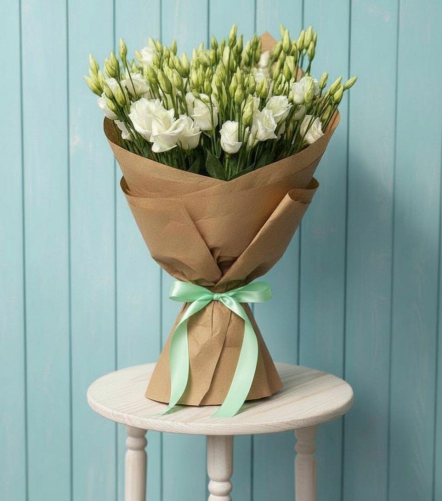 Букет цветов из: Лизиантусы в Козмодемьянске