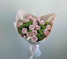 Букет цветов из:  Розы и Хризантемы в Козмодемьянске
