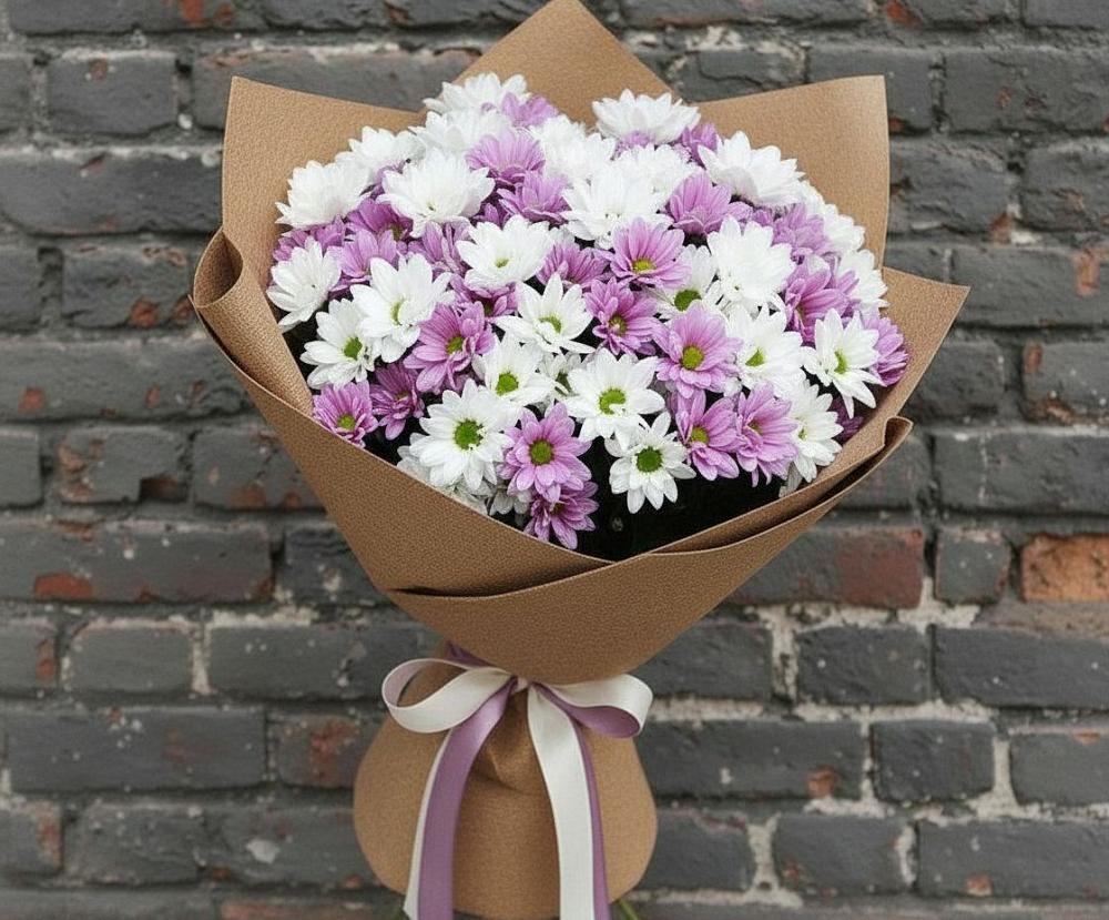 Букет цветов из: Хризантемы в Козмодемьянске