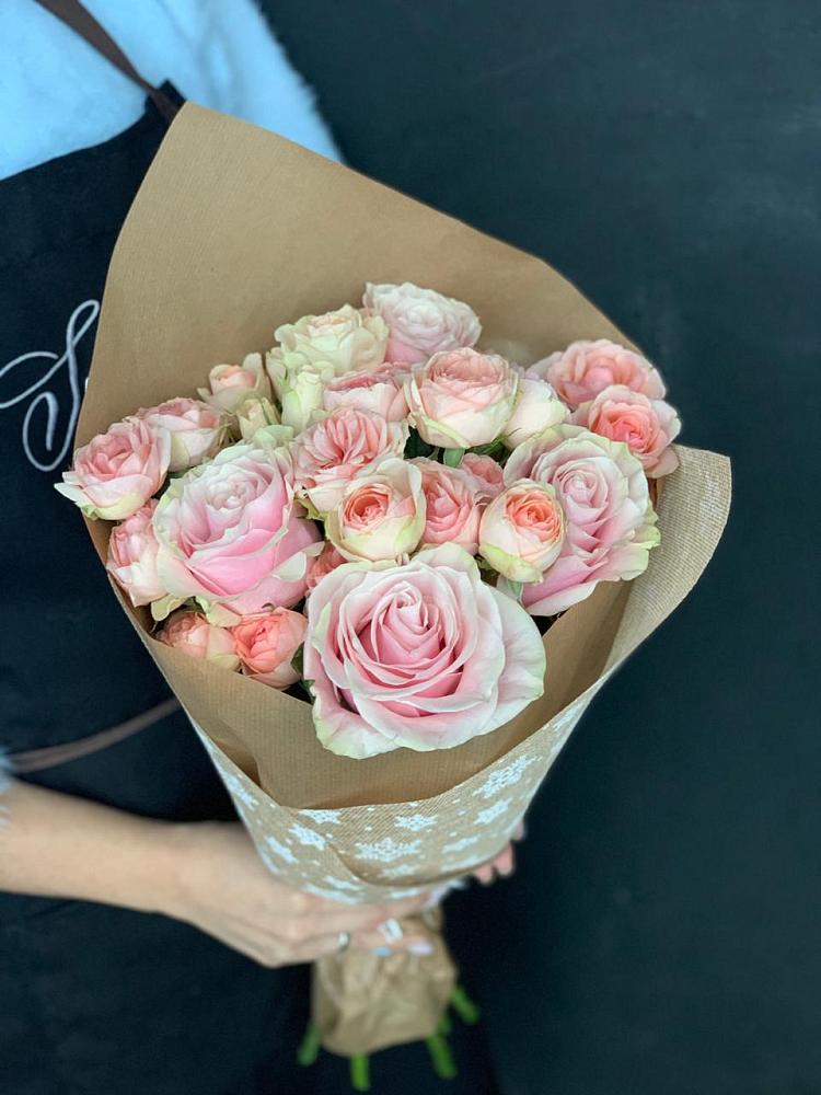 Букет цветов из: Хризантемы и Розы в Козмодемьянске