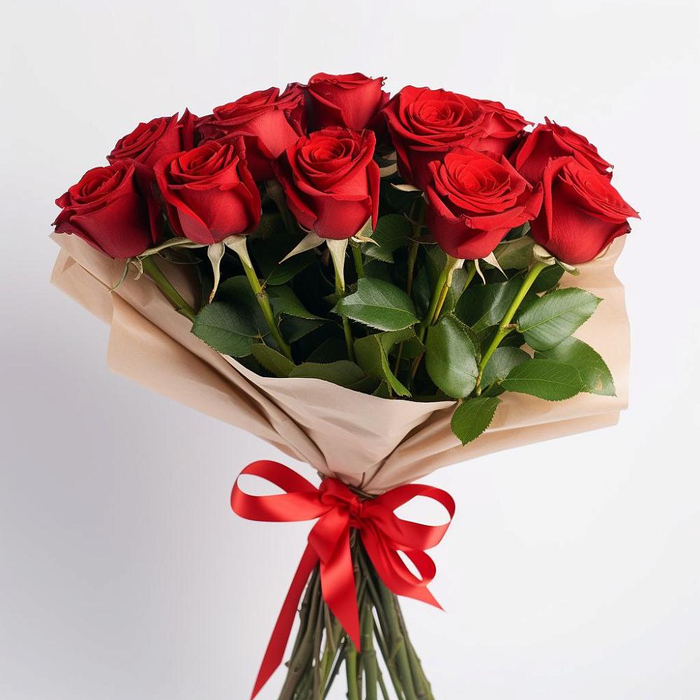 Букет 11 Красных роз Эдлесс Лав в Козмодемьянске