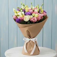 Букет цветов из:  Лизиантусы в Козмодемьянске